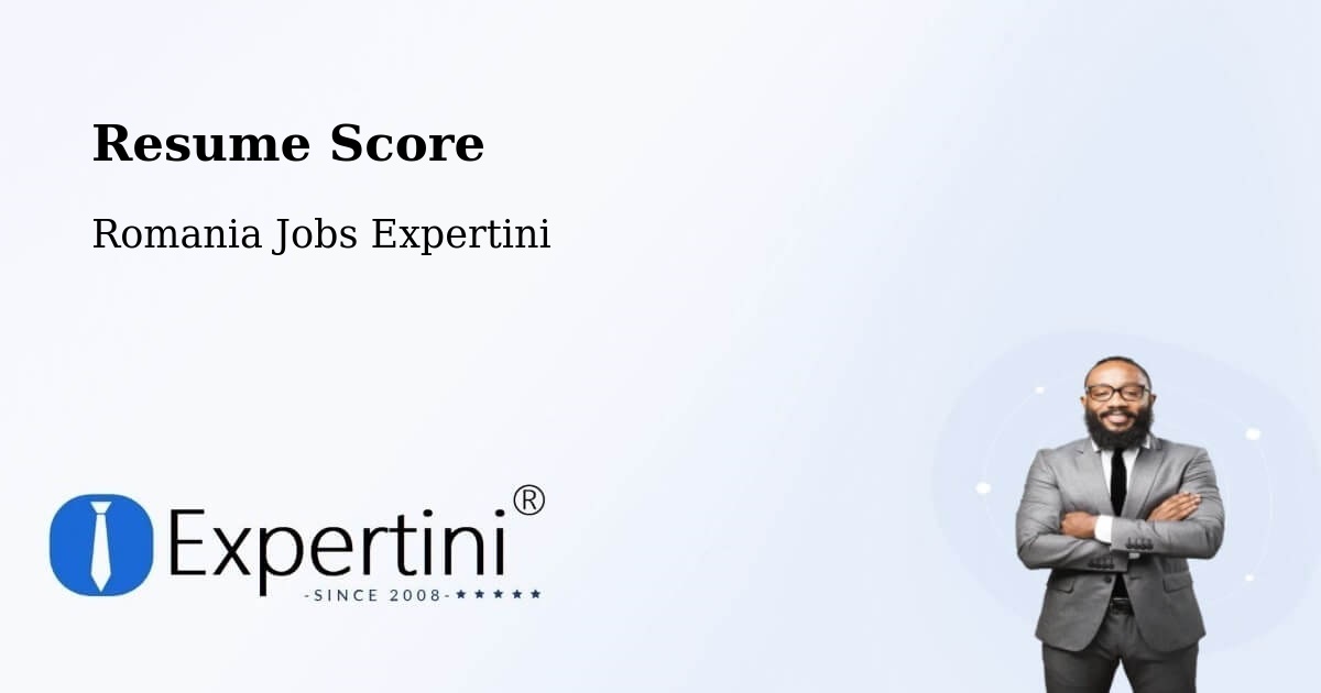 Resume Score & Job Description Match Tool – Deja - Romania Jobs Expertini